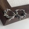 925 Silver Vintage Earrings For Women Simple Snake Shape Earring Jewelry Prevent Allergy Party Accessories Gift