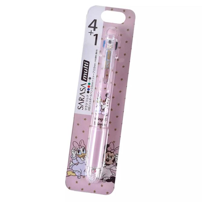 

Disney Minnie and Daisy Sarasa Multi 0.5 Gel Ballpoint Pen and Mechanical Pencil