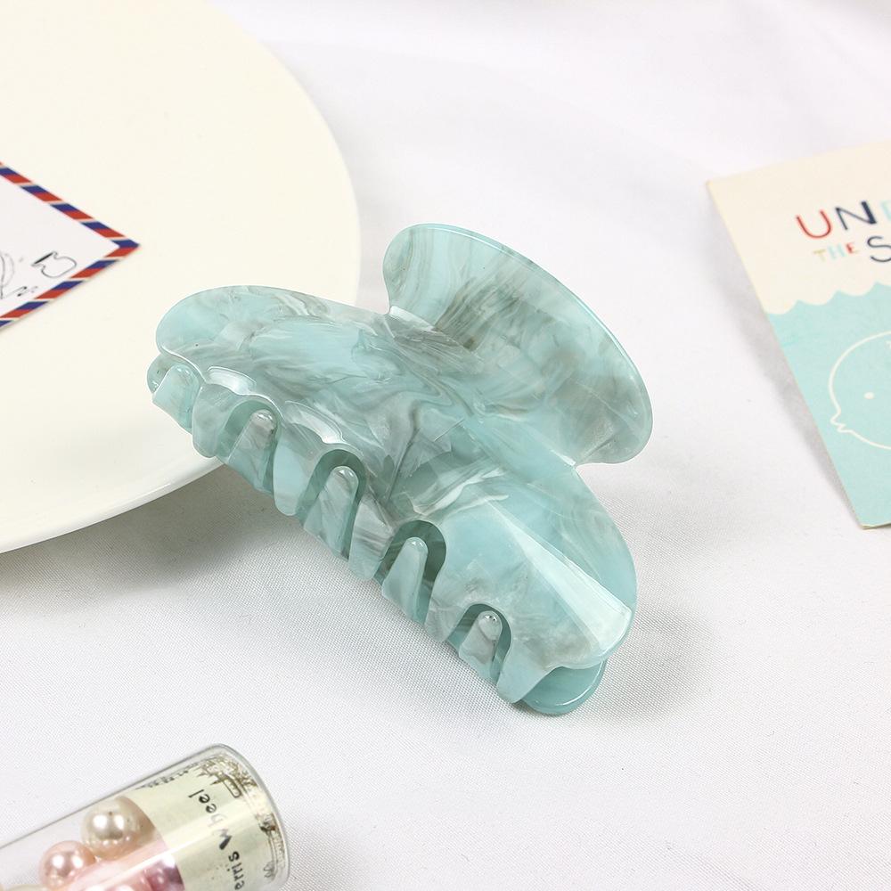 Nowy Akrylowy Klips do Włosów Klips Szczękowy Eleganckie Kolorowe Klipsy do Włosów dla Kobiet Szczęka do Włosów Wsuwka Dziewczęcy Klips Szczękowy Klips do Włosów Akcesoria do Włosów