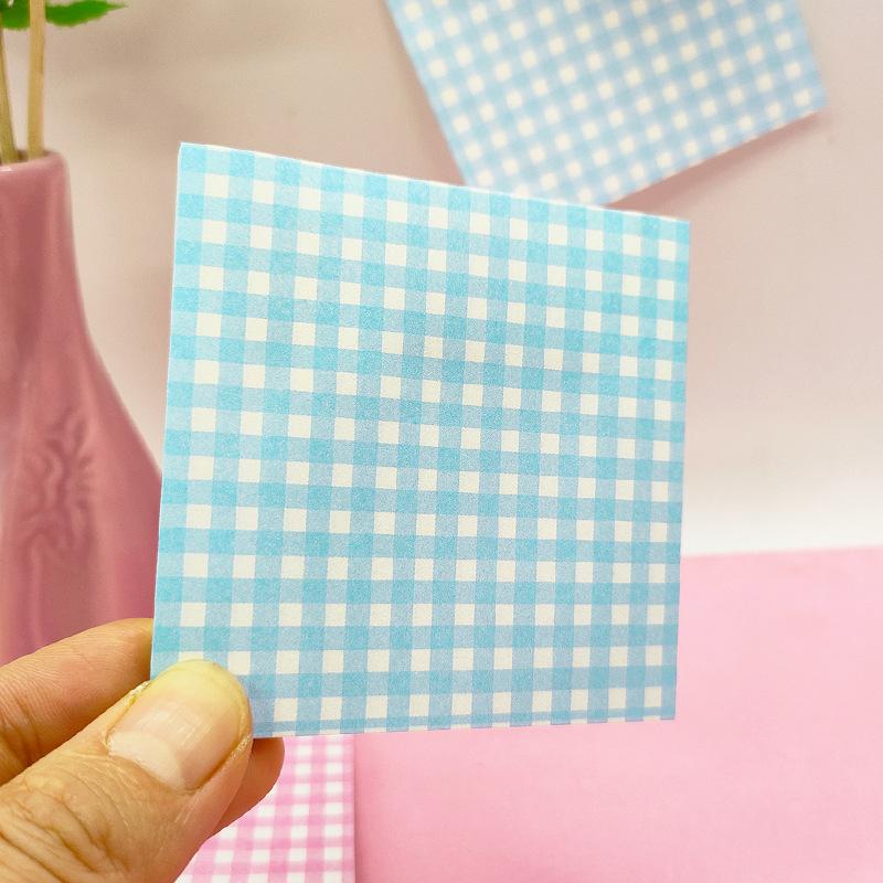 80 sheets Convenience Stickers Ins Style Yellow Square Memo Pad Students Can Remember Homework Messages Notes School Supplies