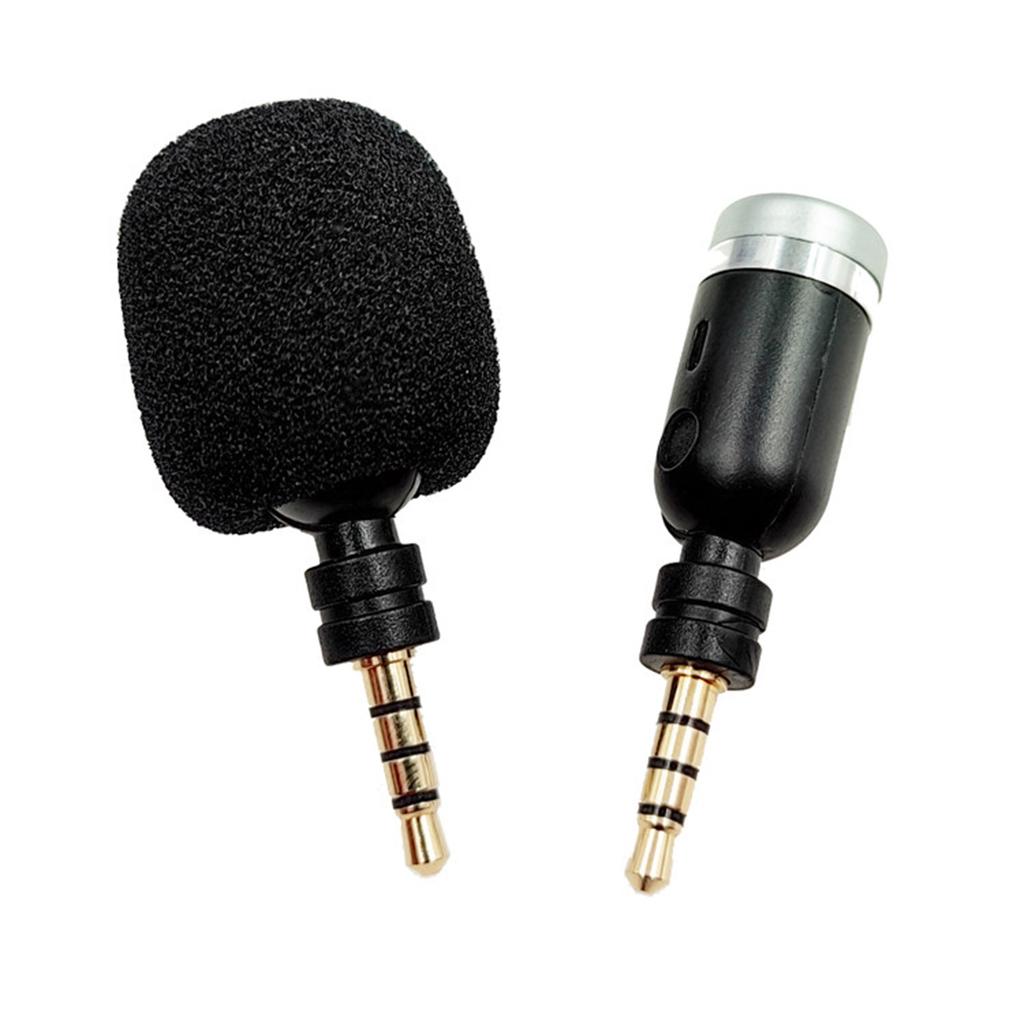 3.5mm Jack Mini Microphone Portable Small 3.5 Microphone Recorder For Laptop