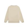 Li Ning Badfive Letter Round Neck Loose Sweatshirt Unisex Sweatshirt Light-Milk-Brown AWDT095-4
