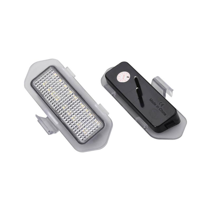 For Cadillac Escalade Chevy Avalanche 1500/2500 Silverado 1500/2500 Tahoe GMC Sierra Yukon 2X LED Under Side Mirror Puddle Light