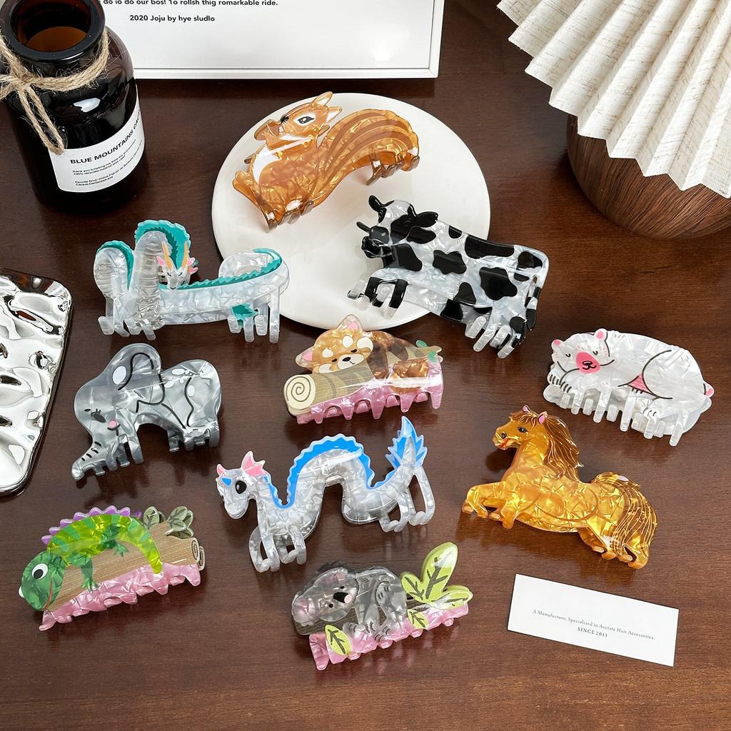 Hair Charming Animal Claw Clips Crafted From Acetate Ideal For Fashion Women Forward