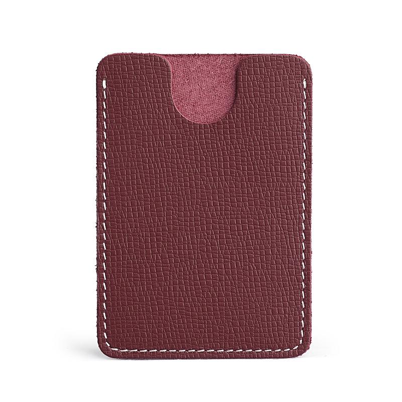 Genuine Leather Cowhide Card Holder for Men & Women, Slim Soft Credit Card & Business Card Protector.