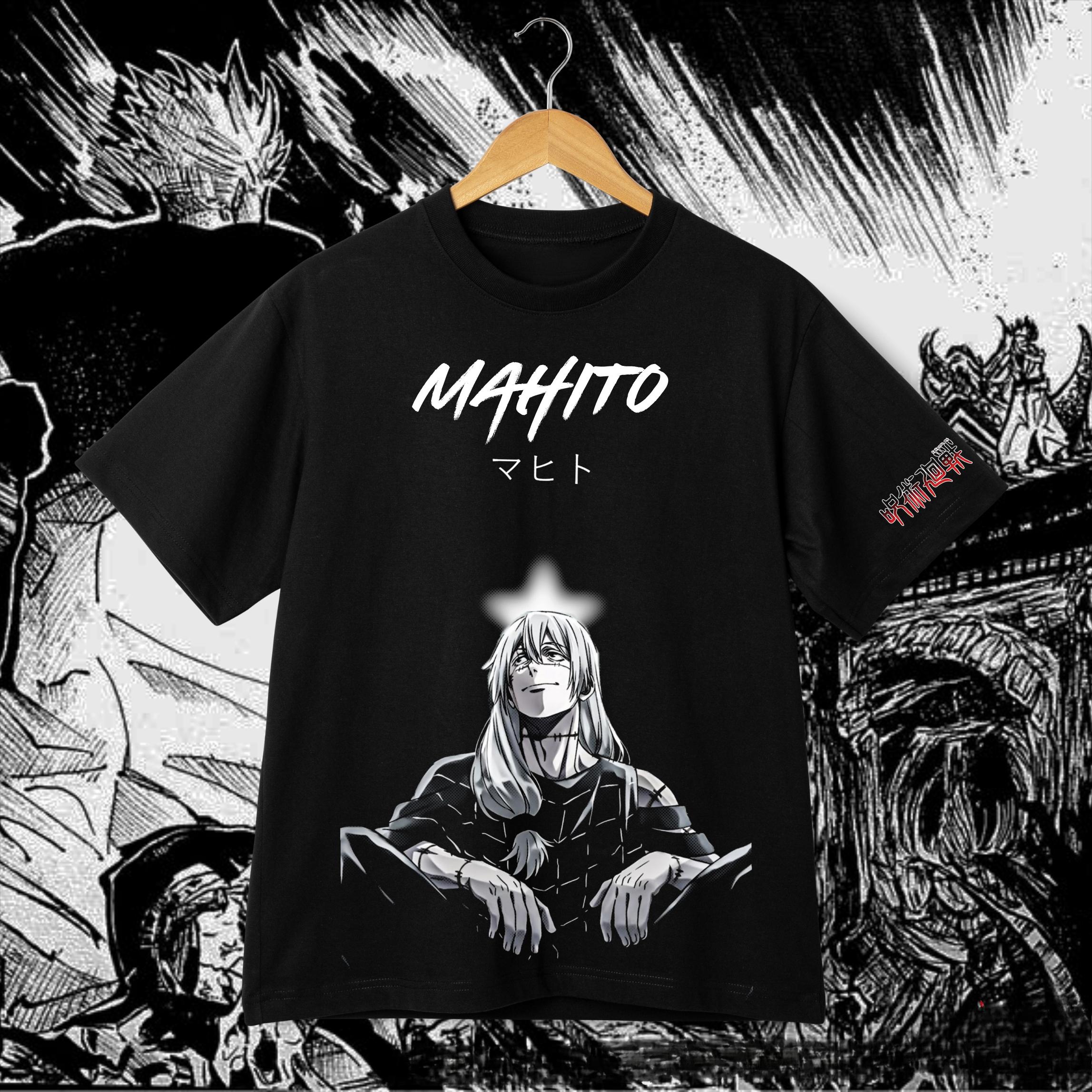 

Jujutsu Kaisen Mahito Anime T-Shirt Men s Graphic Streetwear Tee Manga Gift for Anime Lovers and Jujutsu Kaisen Fans 5XL різнокольоровий