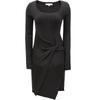 ONLY Women's Fall 2024 Ribbed Slim-Fit U-Neck Knit Mini Dress
