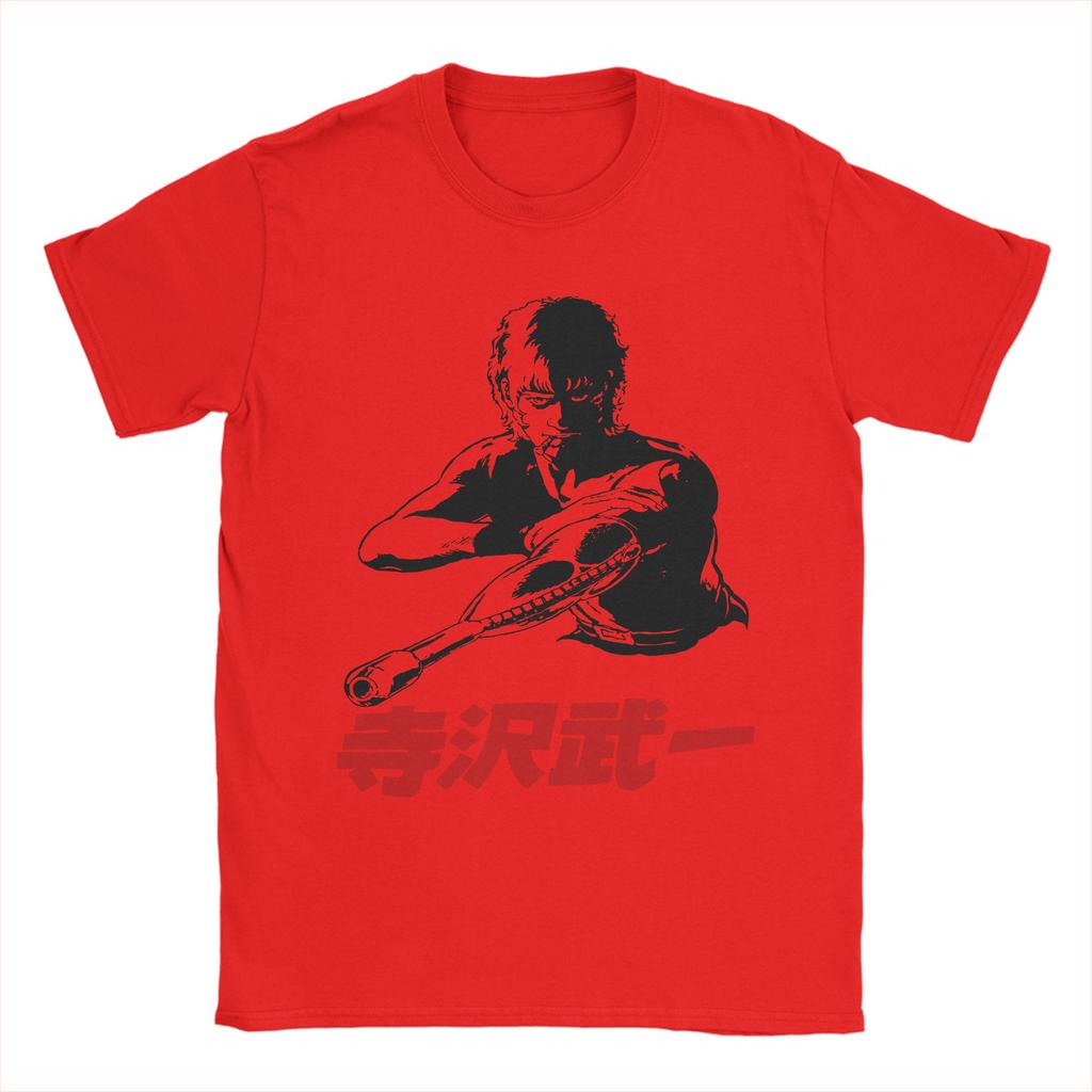 Space Adventure Cobra T Shirt Men 100 Cotton Casual TShirt Crew Neck Anime Manga Tees Short Sleeve Clothing Plus Size