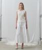 Toabe Back String Detail Knit Vest (Ivory)