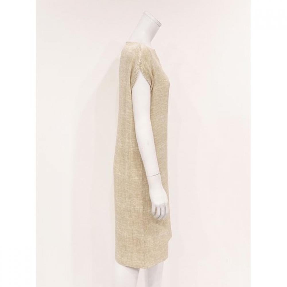 Specchio V Neck Drop sleeVe Semi Long Dress 451 550