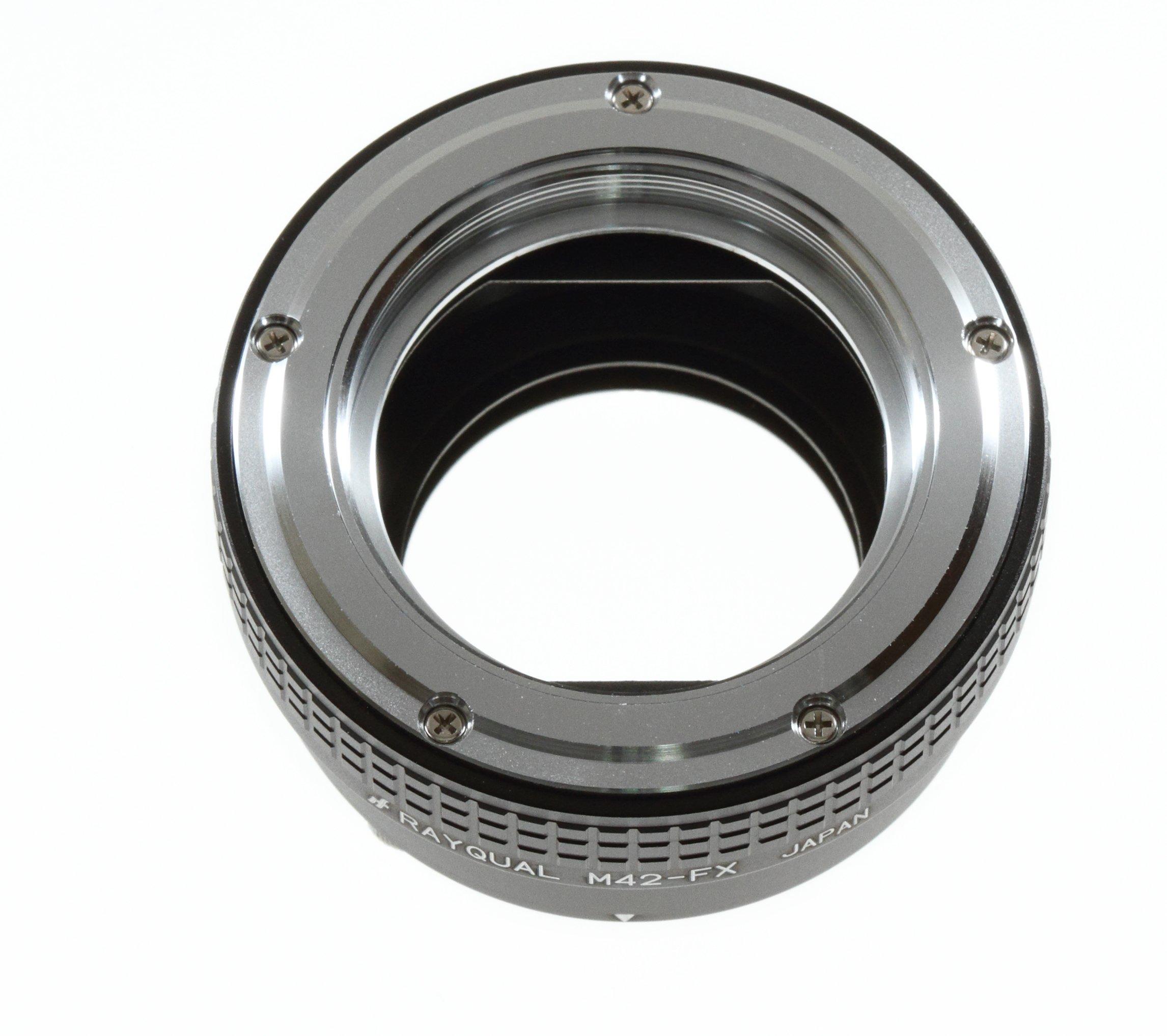 

Rayqual Lens Mount Adapter for Fuji Cameras M42-FX X-Mount