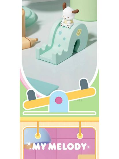 Sanrio Slide Phone Holder Series: Hello Kitty & Kuromi Figurines