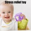 1PCS Random Colors Fidget Toys Slow Rise Stress Cubes for Adults, Ice Cube Squishy Malt Sugar Stress Balls for Anxiety Relief
