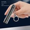 USB C Keychain Flashlight Rechargeable Multifunction Mini Portable Light Emergency Outdoor Torch with Whistle