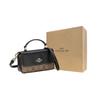 Coach Josie 18 Moonlight Treasure Box Snap Closure Classic Monogram Coated Canvas And Smooth Leather Mini Handbag Women Handbags CC340-IMLOV