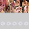 100pcs Stabilizer Earrings Backings Clear Silicone Earrings Back Stopper Practical Healing Discs Pads for Ear Support
