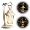 Gothic Skeleton Table Lamp LED Hand Lantern, Bone Lamp, USB Dark Aesthetic Room Decoration Powered Spooky Decorative Light for Halloween Party,