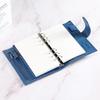 Portable Crocodile Pattern Leather Notebook with Card & Cash Slots