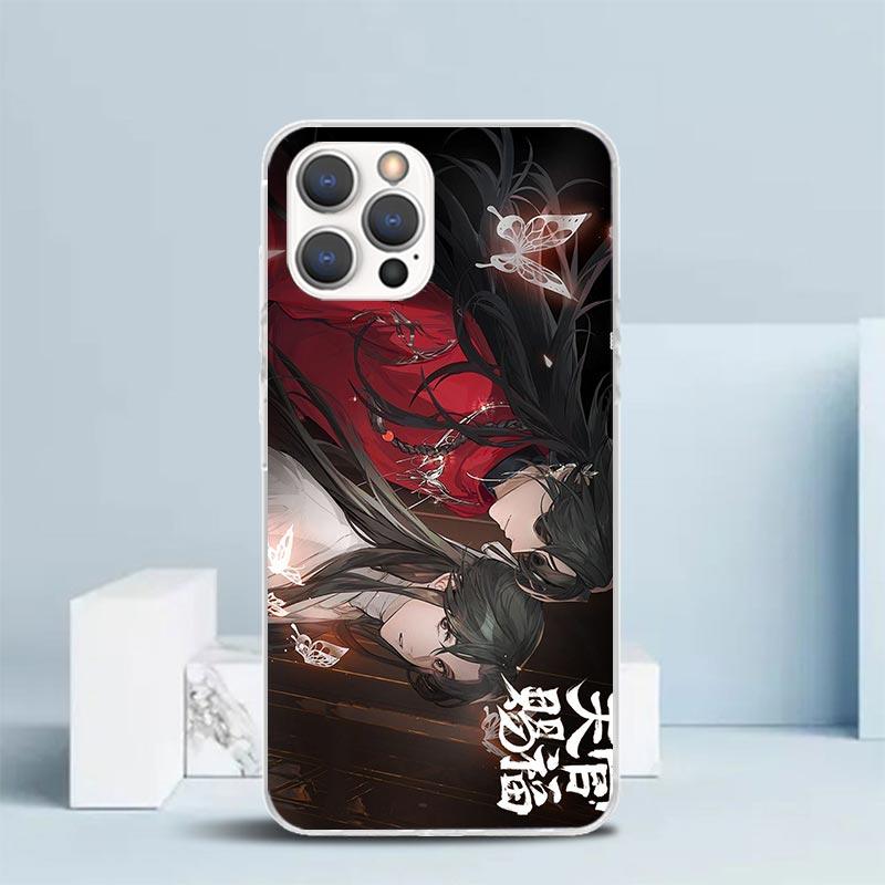 Heaven Official's Blessing Phone Case For IPhone 16 17 Air 16E 15 14 Plus 13 Mini 12 11 Pro Max 7 8 + SE 2020 Soft TPU Back Cove