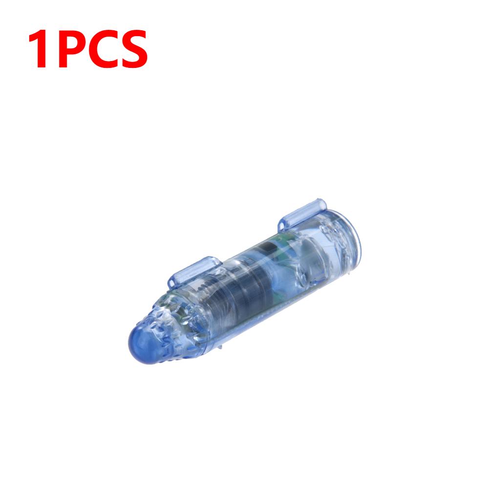 1/2PCS Deep Drop Fishing Light Multicolor Underwater Fish Attracting Indicator Lure LED Fishing Flash Light Bait Flashing Light