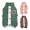 Fleece Dog Jumpsuit Pet Cosplay Clothes Comfortable For Small Medium Dogs Cats