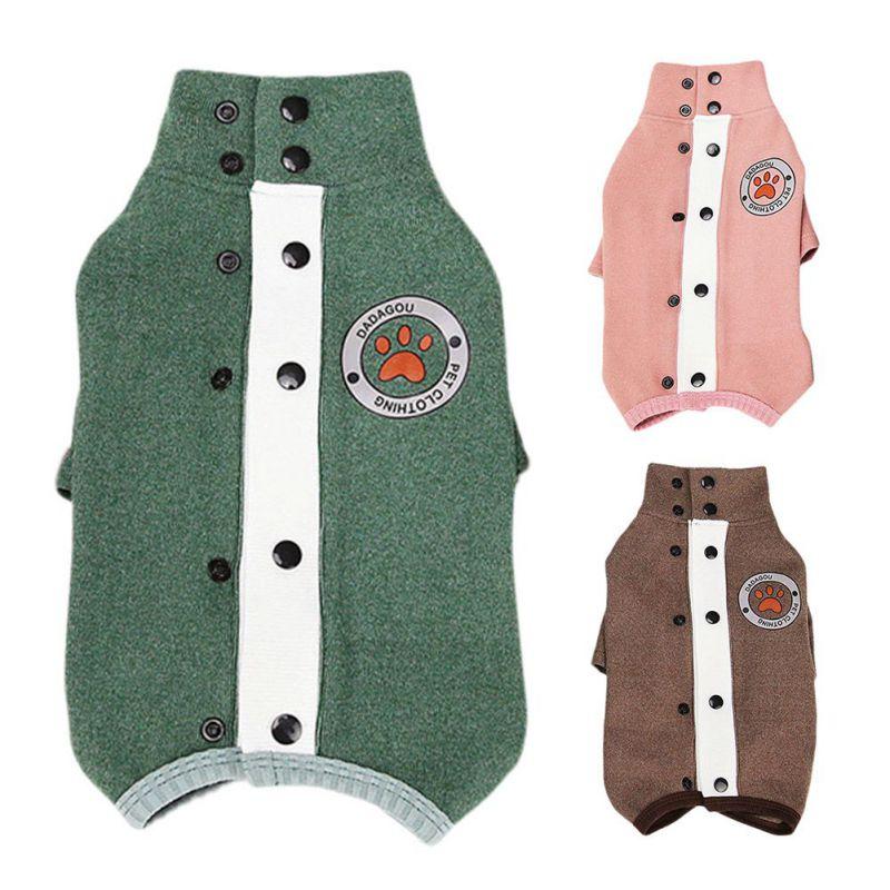 Fleece Dog Jumpsuit Pet Cosplay Clothes Comfortable For Small Medium Dogs Cats