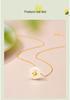 3D 999 Pure Gold & Hetian Jade Luck Beads Women's Necklace Pendant Gift
