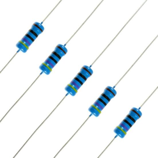 300Pcs 1/4W 30 Film Resistors 0.01 Values Metal Tolerance Assorted Kit Set