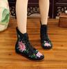 Fashion Ethnic Style Women Shoe Embroidery Shoes for Woman Casual Streetwear Sneaker Winter Warm Vintage Ladies Shoe Zapatillas De Mujer