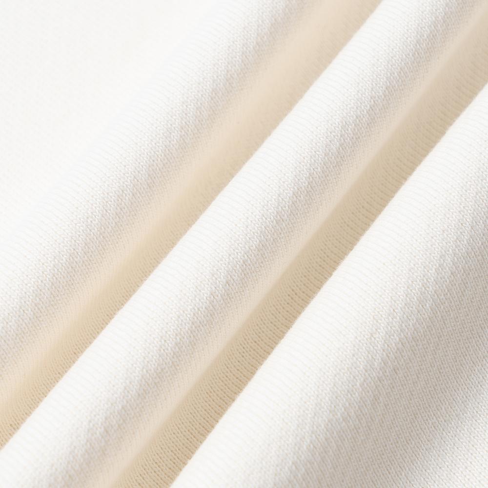 Emporio Armani Ss24 Eagle Logo Patch Crew Neck Thick Pullover Short Sleeve T-Shirt Men T-Shirt Off-White 3D1T6Z-1J6IZ-0103