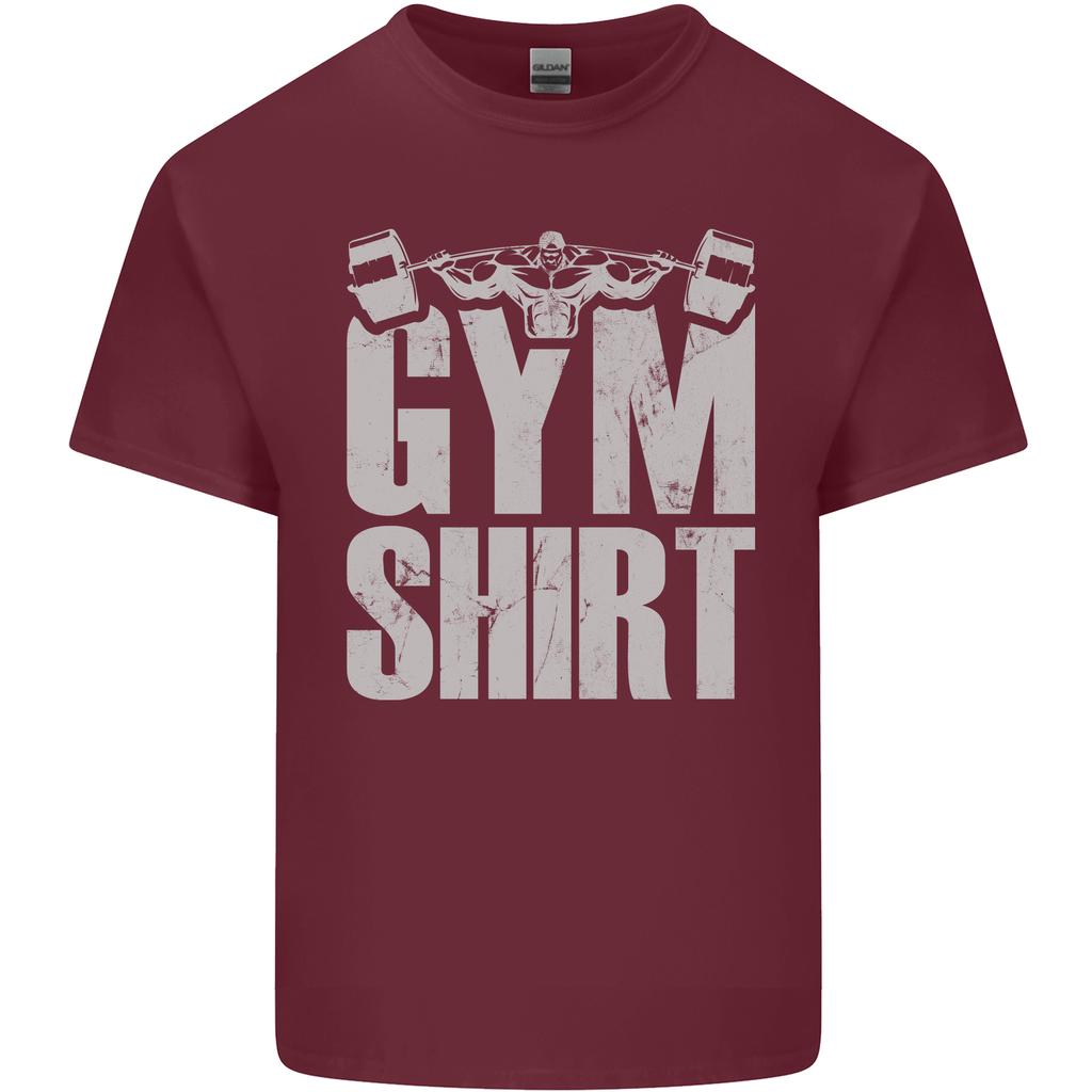 Gym Training Top Bodybuilding Weightlifting Unisexs Light Cotton TShirt