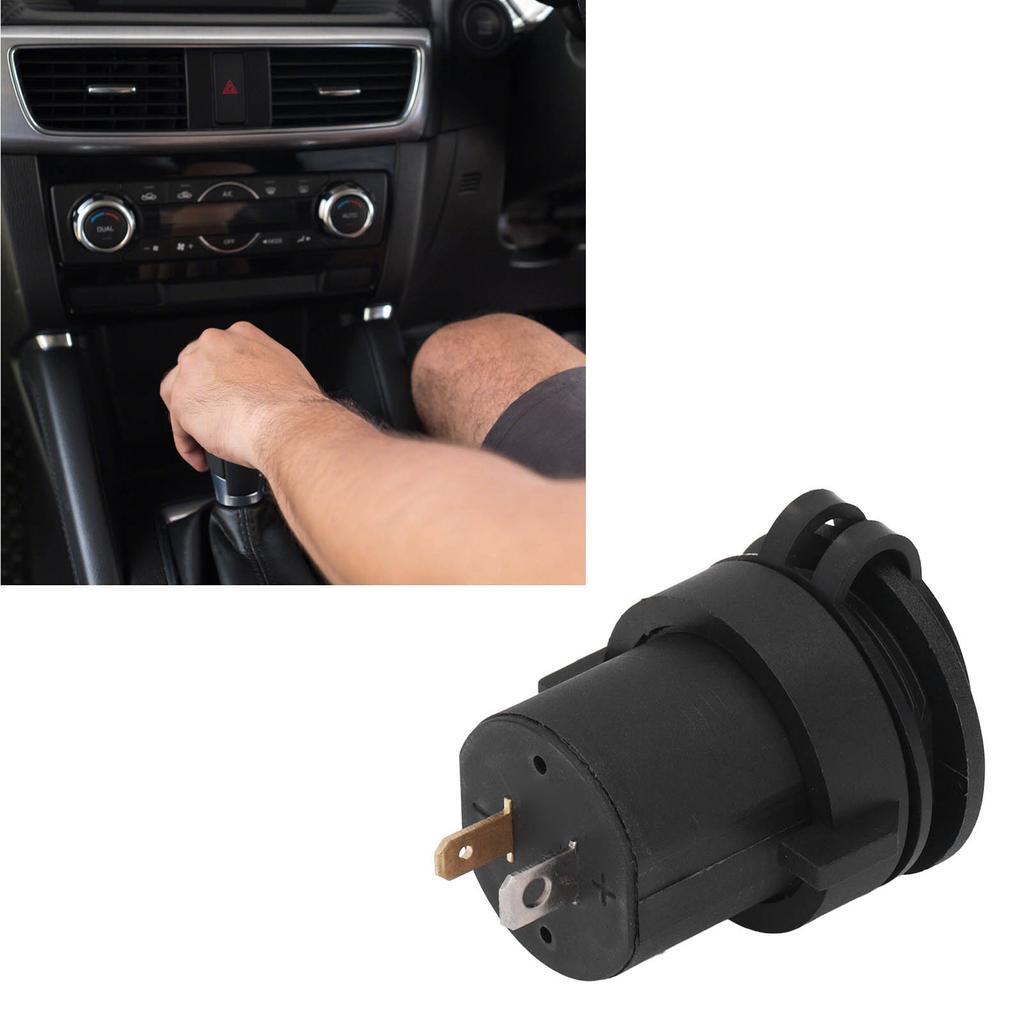 USB Car Charger Socket PA66 Generator USB Power Outlet for Motorcycles Boats 5V 1A 2.1A