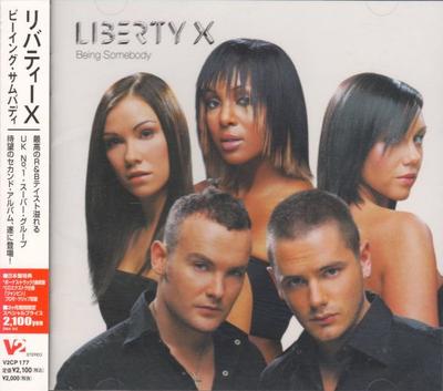 CD LIBERTY X  Being Somebody V2CP177 V2 2003 Japan ObiRap  HipHopRB Used