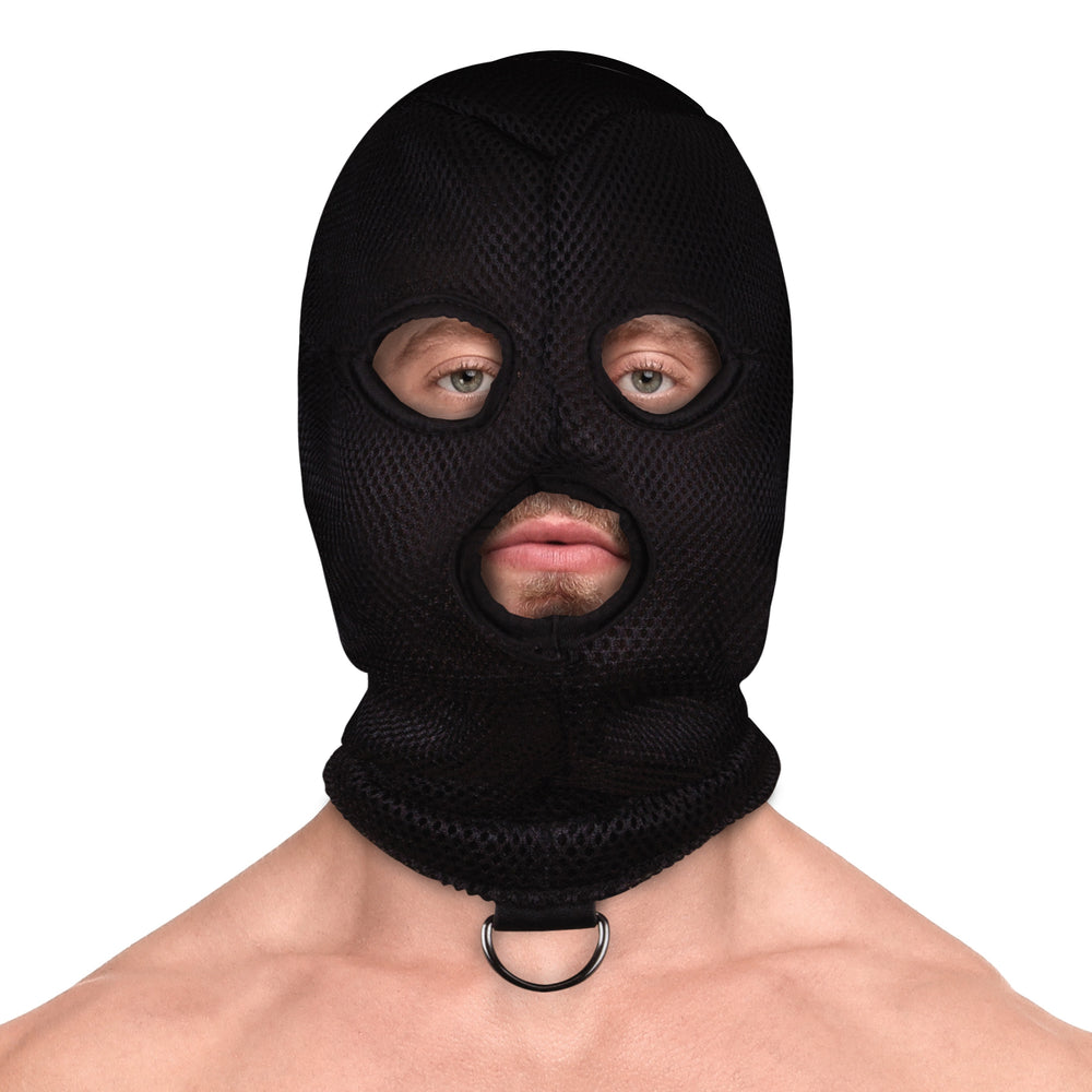 Cagoule Extreme Mesh Balaclave with D-Ring - Ouch! - Cagoules & Masques