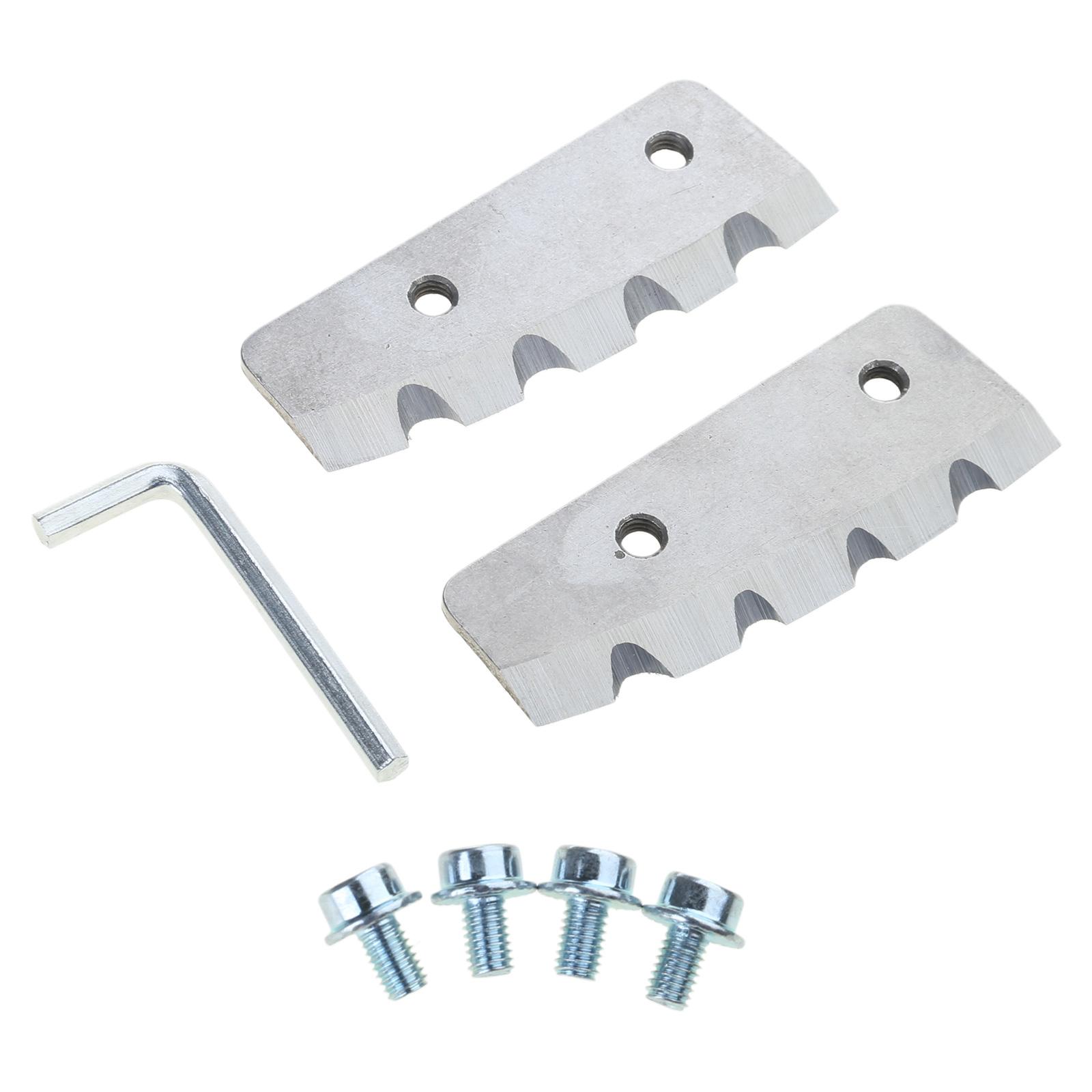 

6-дюймовые стальные сменные лезвия для ледового бура, устойчивые к коррозии, для эффективного бурения и долгой остроты