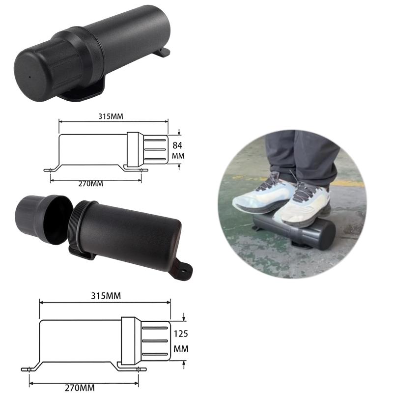 Motorcycle Off-Road Universal Waterproof Tool Tube Gloves Raincoat Storage Box Cap Holder Canisters Tool Repair Box Document Hol