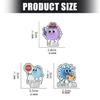 Elegant Scientific Brooch Lapel Badge Eye Catching Immune Cell Enamel Pin Suitable For Casual And Formal Attire