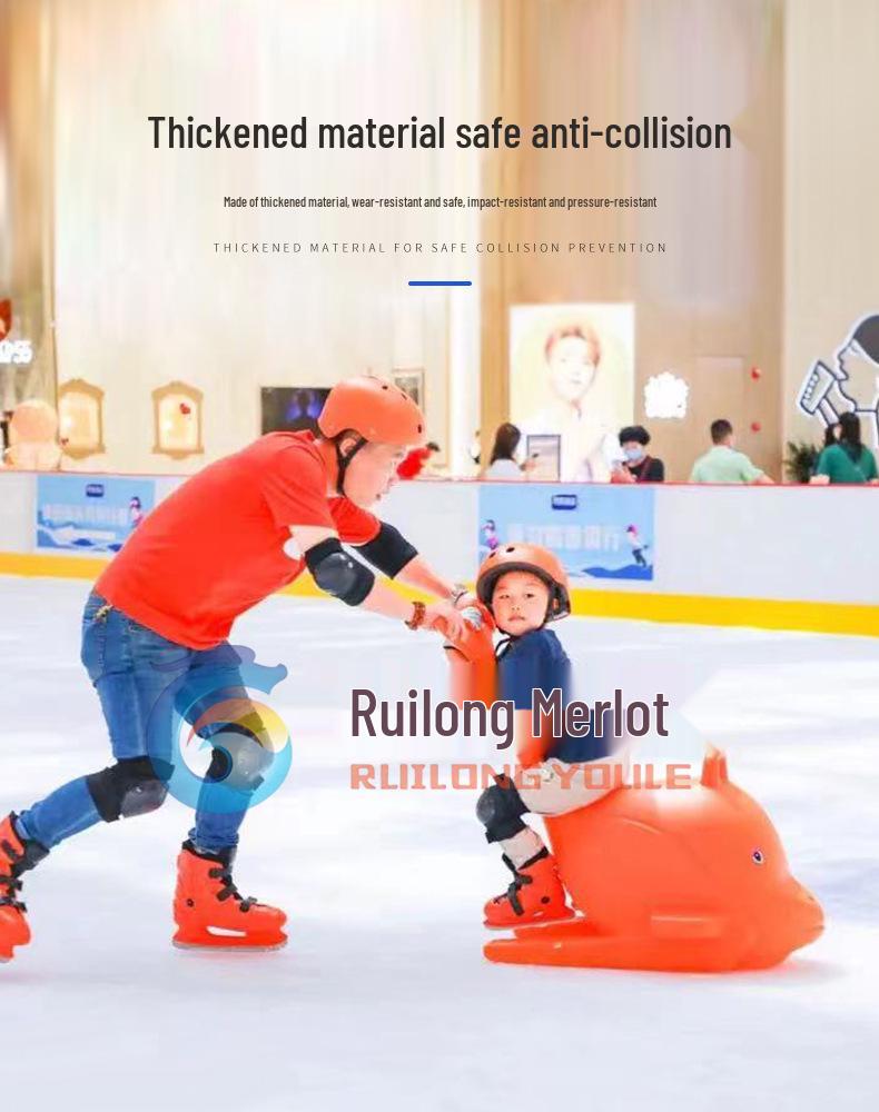 Delfíní kluziště Posuvník proti pádu pro začátečníky