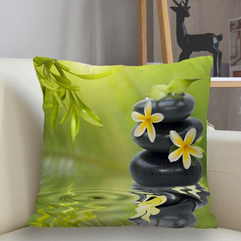 New Zen Stone Pillowcase Sofa Decoration Cushion Cover Pillowcase Home Decoration