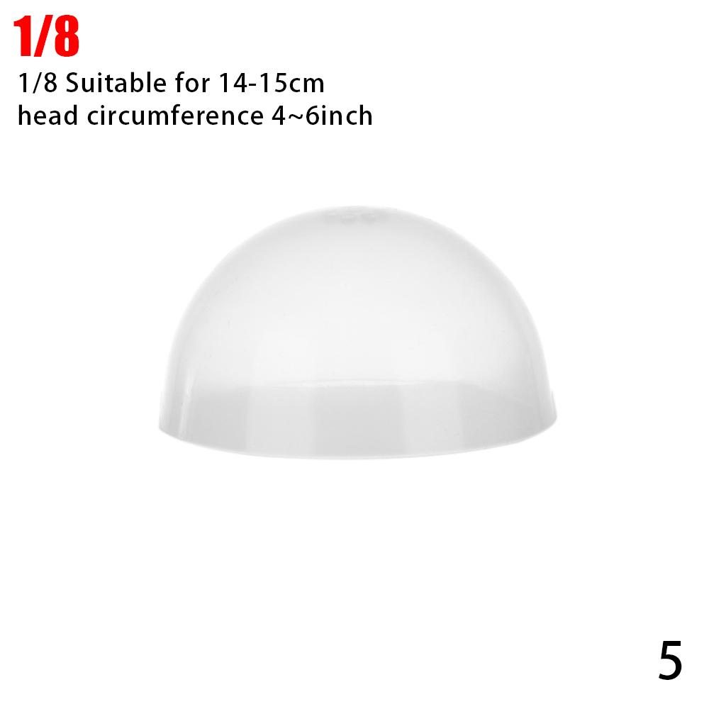 For 1/3 1/4 1/6 1/8 1/12 Doll-Specific Fixed Wig Headgear Silicone Headgear Diy Counter Slip Counter Staining Hair Wigs Cover