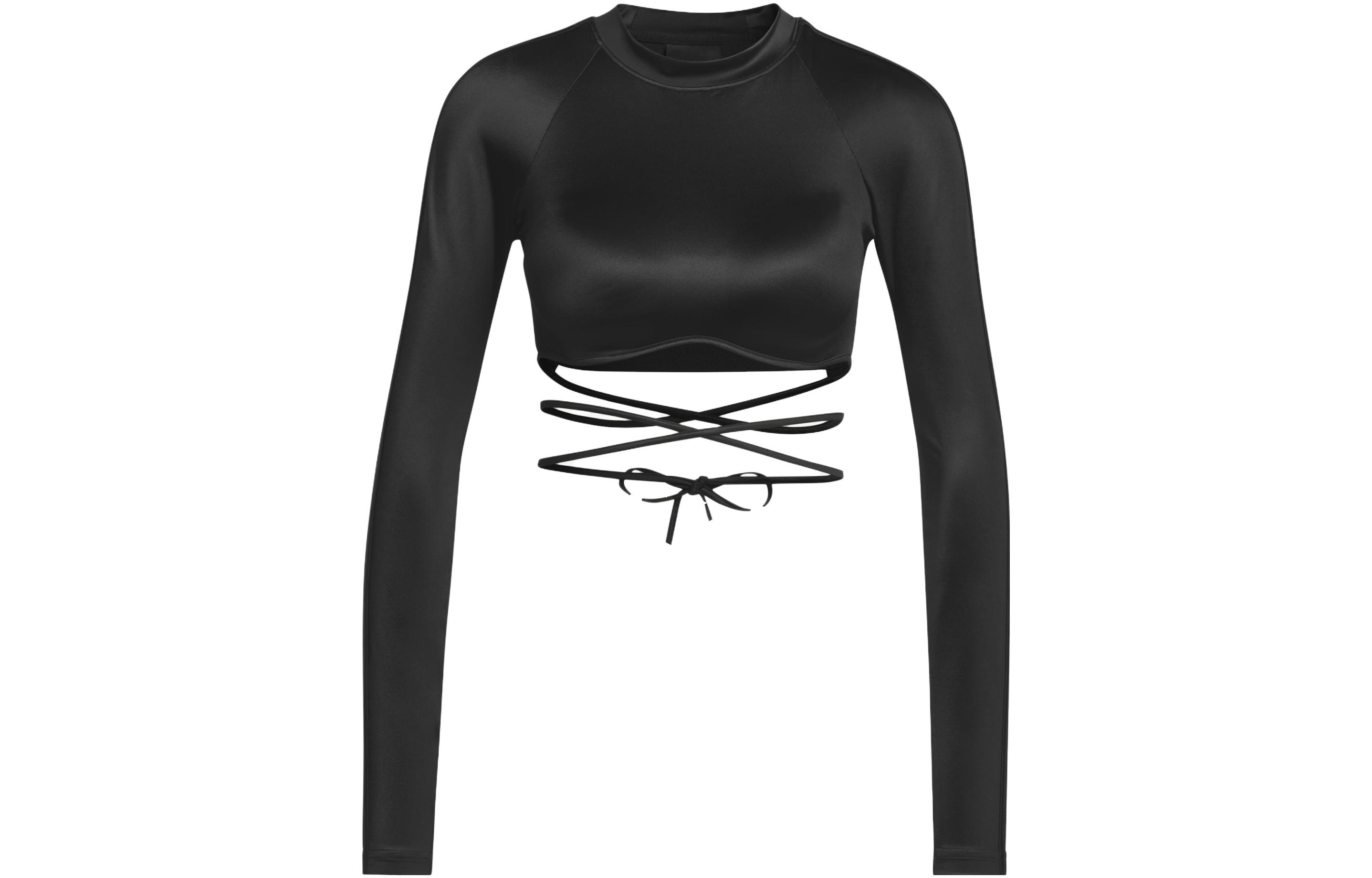 

Adidas T Shirts Women s Black Crew Neck Moderate Other IL9502 S