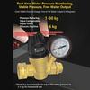 Adjustable RVs Water Pressure Reducer Valves For Long Lasting Performances Professional Copper Pressure Regulator Valves
