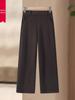 High Waist Versatile Casual Pants for Middle-Aged Women - Loose, Fashionable, Temperament-Enhancing Long Pants for Spring and Autumn
