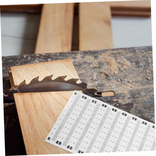 LIFKOME 20-Piece Peel and Stick Tape Measure, Waterproof Ruler Sticker, Measuring Sticker, Removable Tape Measure for DIY Woodworking and Sewing, with