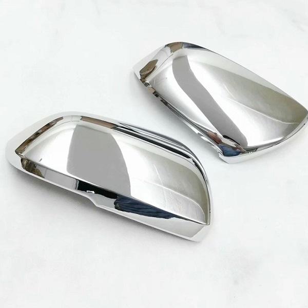 

ABS хром/углеродное волокно для Teramont Atlas 2017 2018 аксессуары, украшение для зеркала заднего вида, накладка, Стайлинг автомобиля серебряный