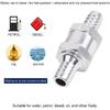 Aluminum Alloy Check Valve for Automotive Diesel Fuel Pipeline 6/8/10/12mm Sizes Available for Machinery