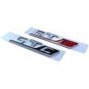 3D ABS Letters Numbers GT C GTC Emblem For Mercedes-Benz GTC Car Trunk Lid Nameplate Badge Logo Sticker Chrome Black Red DJ1