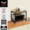 Multi-layer Kitchen Storage Rack for Microwave, Oven, and Rice Cooker