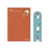 MIDORI Pocket Diary 2027 Mini Monthly Planner Ojisan Pattern 22436006 January Start