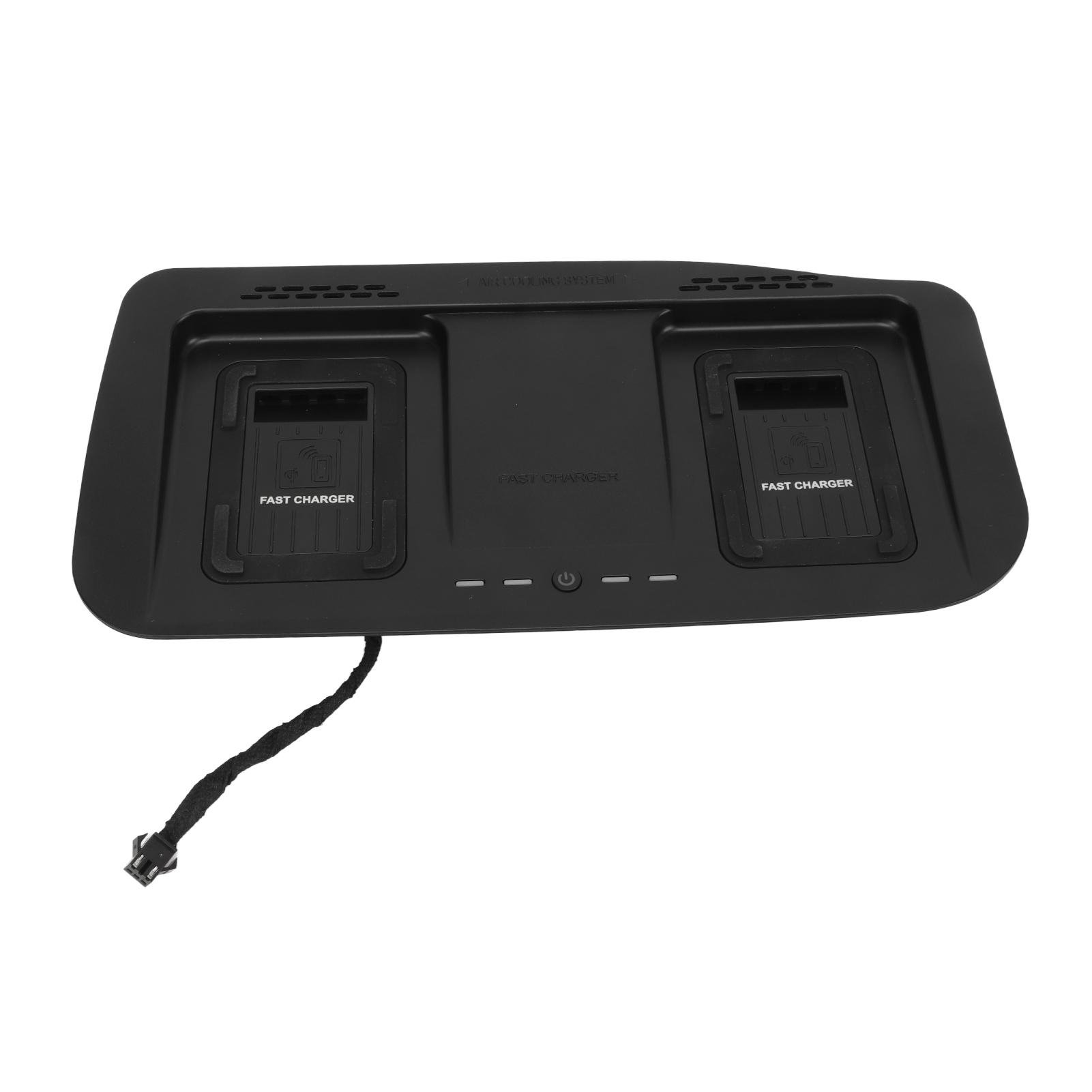 

Центральная консоль беспроводное зарядное устройство автомобильный мобильный телефон двойной зарядный инструмент 15 Вт замена для Highlander